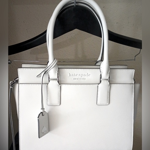 Brand new Kate Spade handbag white leather - Picture 1 of 3